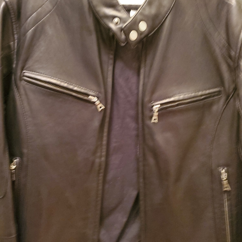 Murano Mens leather jacket!